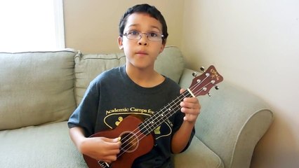 Three Children's Songs Played on a Ukulele by Ian