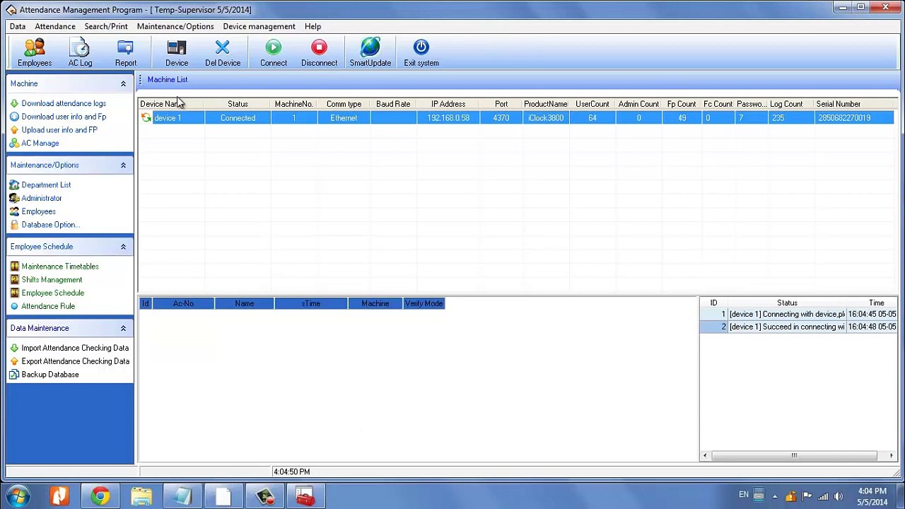 zk software configuration guide