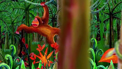 gorilla giraffe goat - lower case alphabet "g"