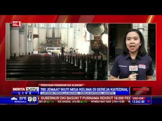 Perayaan Kenaikan Isa Almasih di Gereja Katedral