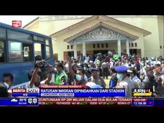 Imigran Rohingya Dipindahkan ke Perumahan Aceh Utara