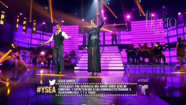 Lucero y Luis Fonsi cantan Quién Como Tú en Yo Soy El Artista