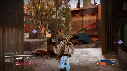 Destiny sitting with the enemy.