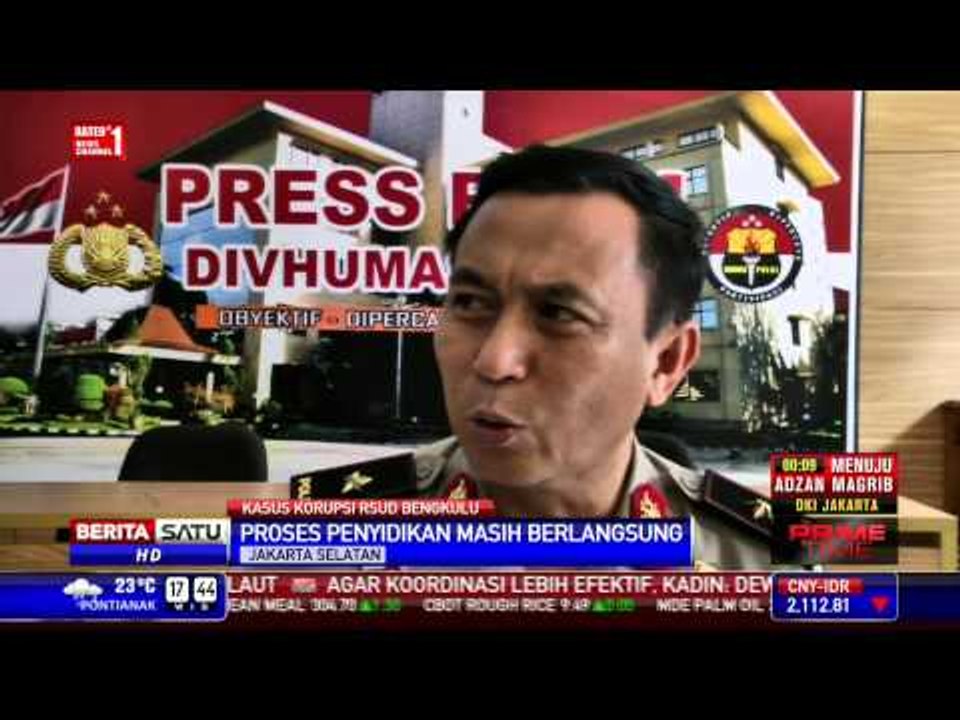 Mabes Polri Usut Dugaan Korupsi RSUD Bengkulu