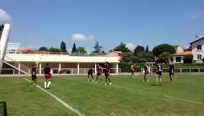 Superbe essai après une combinaison en touche inédite des Euskadi Sevens