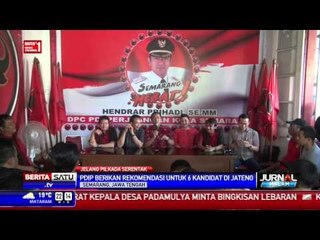 PDIP Rekomendasikan 6 Kandidat Kepala Daerah di Jateng