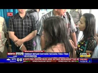 8 Wisatawan Tewas Digulung Ombak Pantai Cermin