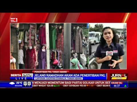 Jelang Ramadan, Pemkot Tertibkan PKL Tanah Abang