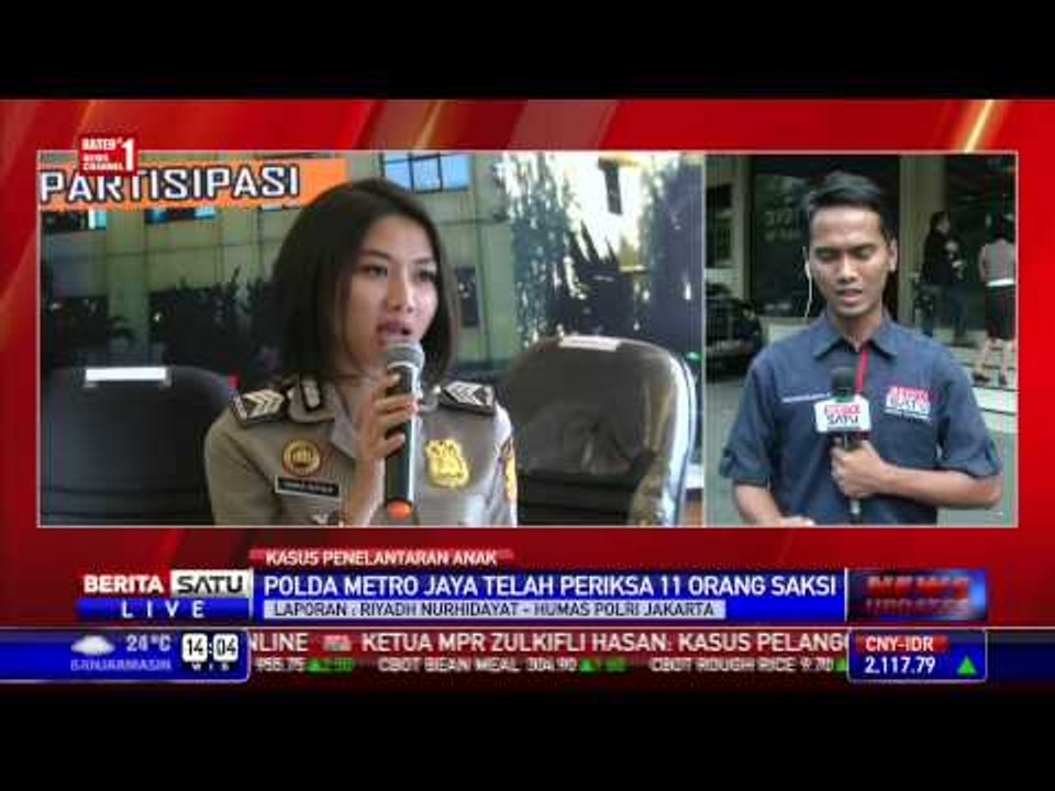 Polda Metro Jaya Periksa 11 Saksi Kasus Penelantaran Anak