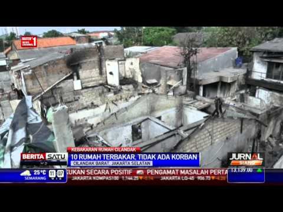 15 Keluarga Mengungsi Akibat Kebakaran di Cilandak