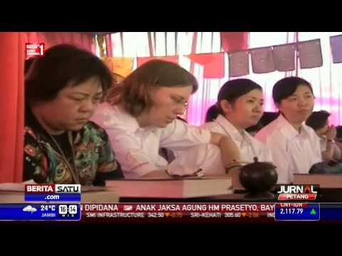 Umat Buddha Gelar Ritual Kogyu Monlam di Candi Borobudur