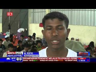 Ratusan Imigran Myanmar dan Bangladesh Menghuni Gudang Ikan Kuala Langsa