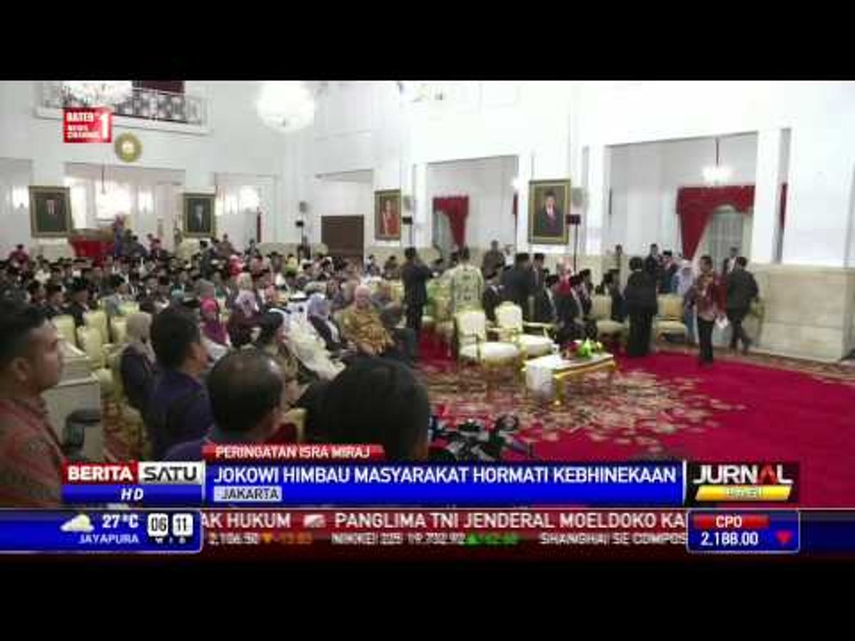 Jokowi Ajak Masyarakat Lebih Memaknai Nilai-nilai Isra Miraj