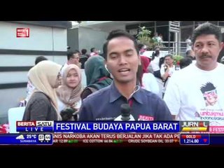 Parade Festival Budaya Papua Barat