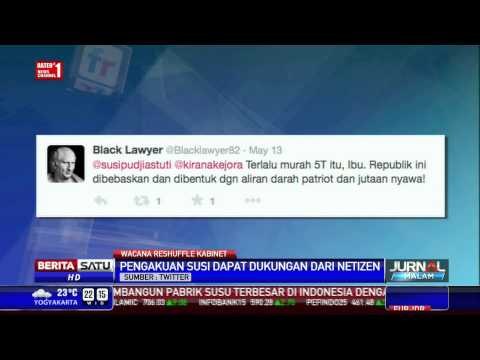 Tanggapan Netizen Terkait Kicauan Menteri Susi