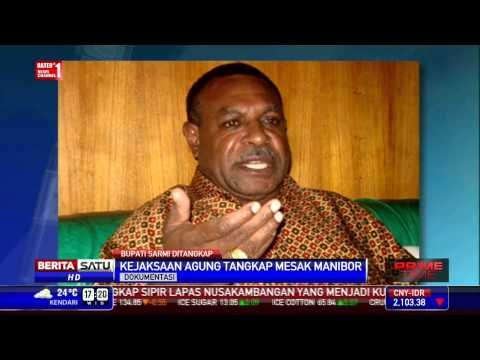 Bupati Sarmi Ditangkap Terkait Penyalagunaan Dana APBD