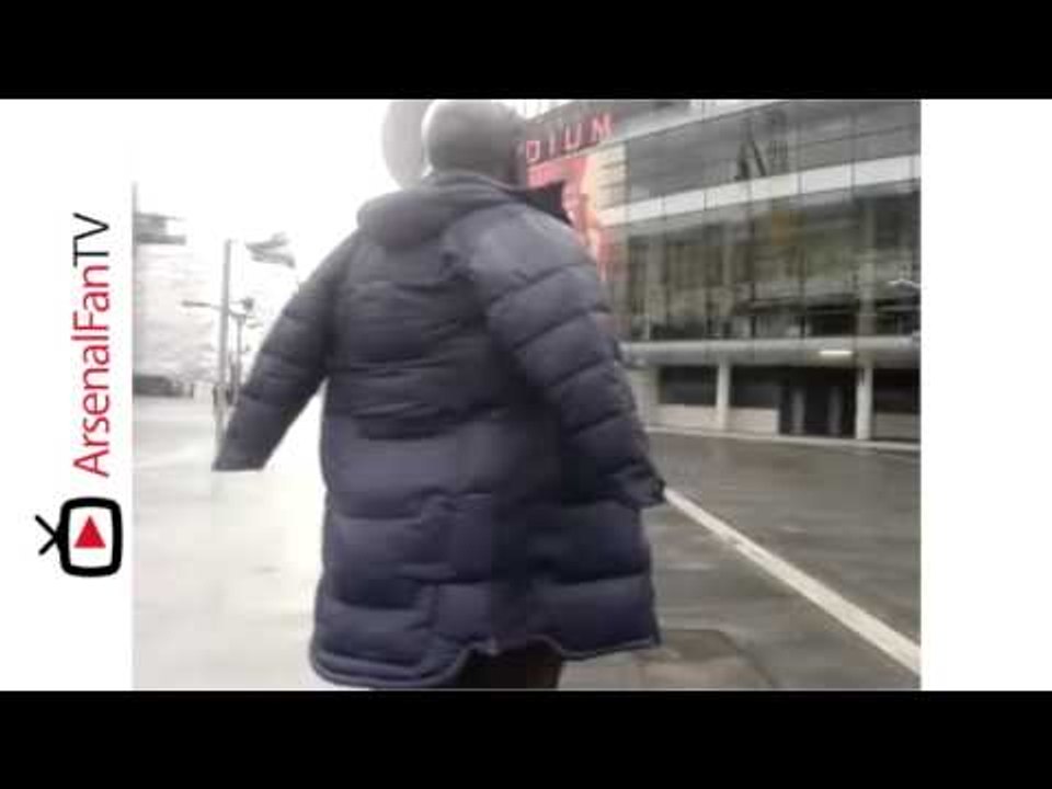 Sam Pre Match Diary Chapman Statue - Sunderland V Arsenal - ArsenalFanTV.com