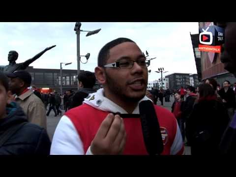 Fan Talk # 5 Angry Gooners Kick Off With Blackburn Fans - Arsenal 0 Blackburn 1 - ArsenalFanTV.com