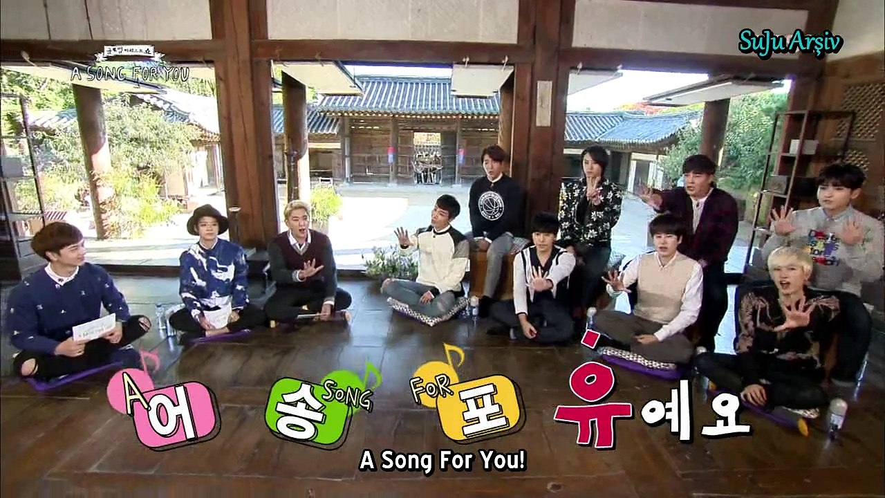 141115 A Song For You - Super Junior Bölüm 2 (Türkçe Altyazılı)