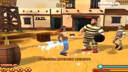 Playing Funny Game Saloon Brawl 2