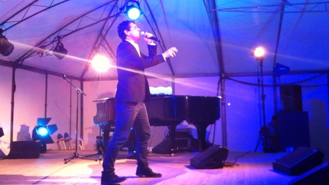 Concert de Marc Lavoine à l'université populaire du goût