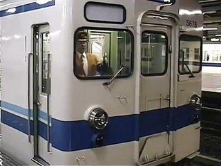 2002年頃の柏駅　E501系、415系、東武5070系　次々発車・・
