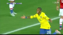 Robinho Goal 1-0 | Brazil vs Paraguay 27/06/2015 (Copa America 2015)