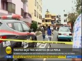 Callao: Tres personas fueron asesinadas en una balacera en La Perla [Video]