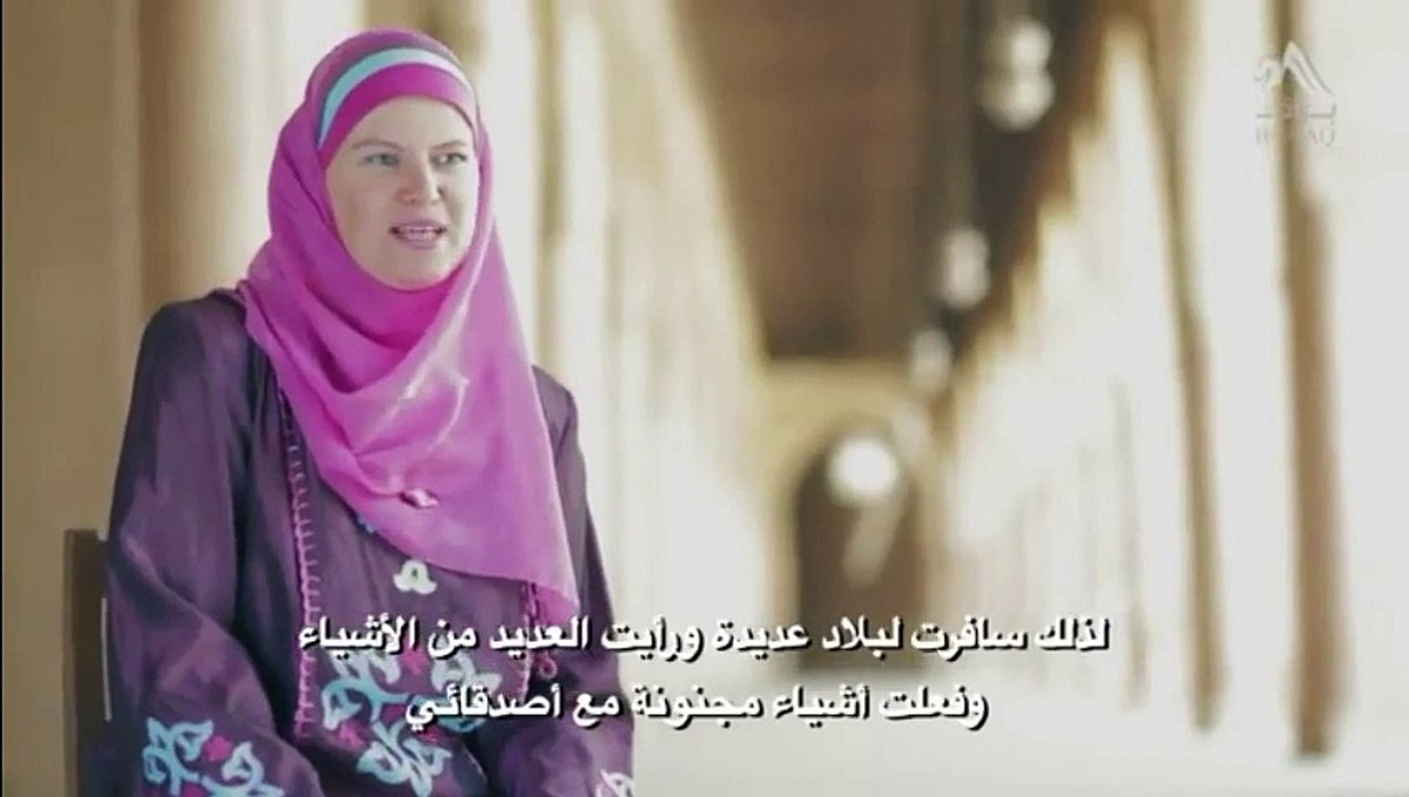 ‫انجيليكا الهولندية كنت اشعر بالوحدة قبل اسلامى‬