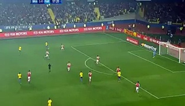 Robinho Amazing Skills Brasil 1-1 Paraguay
