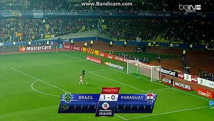 Brazil 3-4 Paraguay penalty shootouts!!