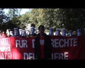 Jan Peifer beteiligt sich an Demo gegen Nerzfarm in Hörstel