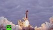 El último lanzamiento del transbordador espacial Endeavour