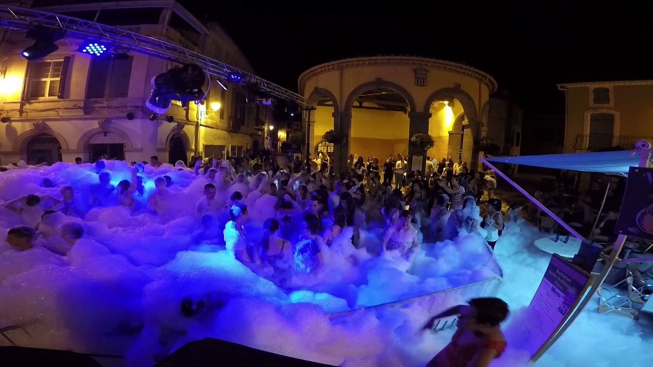 La Vidéo de la SOIREE MOUSSE 2015 Comité Fêtes Vias (Hérault)