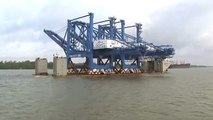 New Container Gantry Cranes delivered to Port of New Orleans