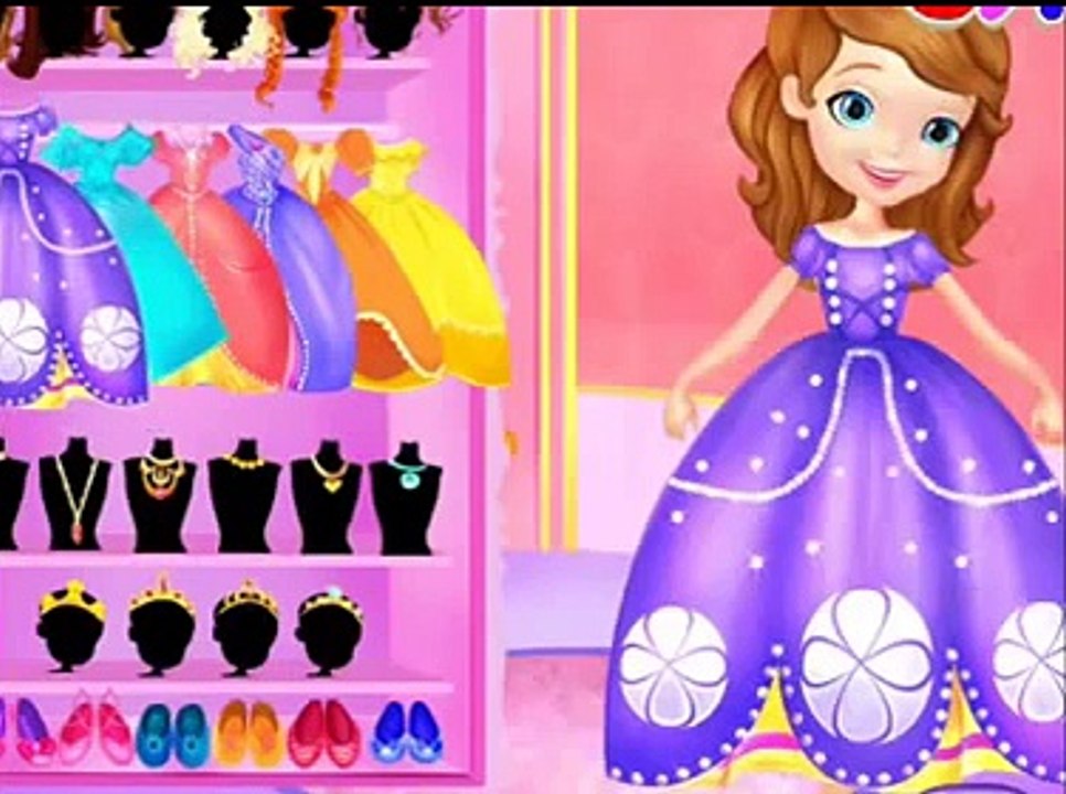 Disney Princess Sofia Makeover Video Play-Girls Games Online-Dress Up Games