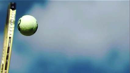 142mph Serve - Racquet hits the ball 6000fps Super slow motion (from Olympus IMS)