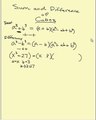 Sum and Difference of Cubes. Factoring Cubic functions