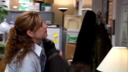 The Office - Dwight flirting with Pam