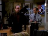 Frasier and Niles bickering over a voicemail message