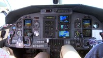 Pilatus PC-12 Cockpit In-flight