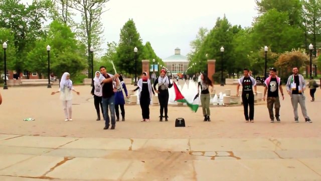 Dabke Flashmob - CSI SJP Palestinian Dabke