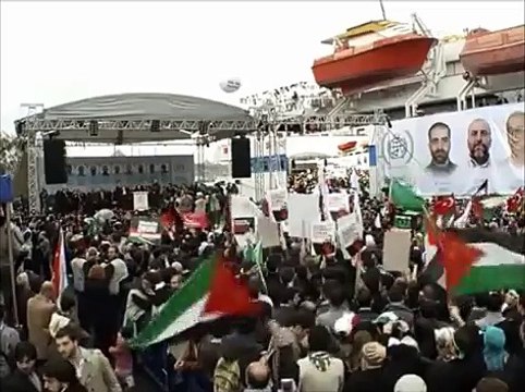 Mavi Marmara Karşılama Töreni / İHH Başkanı Bülent Yıldırım