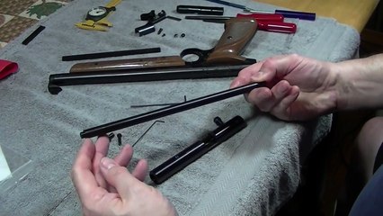Crosman 1377 steel breech installation