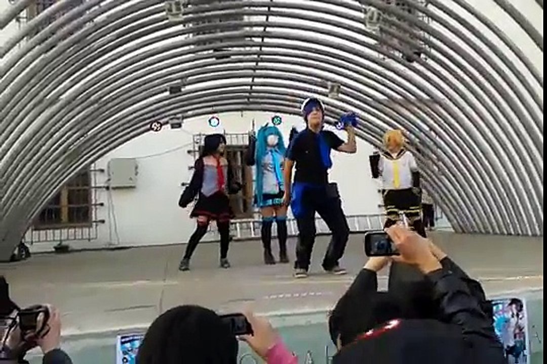 levan polka ~cosplayers vocaloid convencion anime la cisterna *-*~