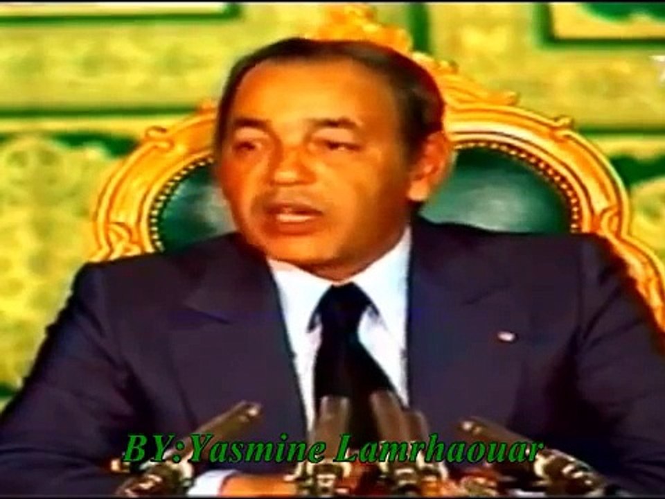 شريط رائع حول المسيرة الخضراء المظفرة