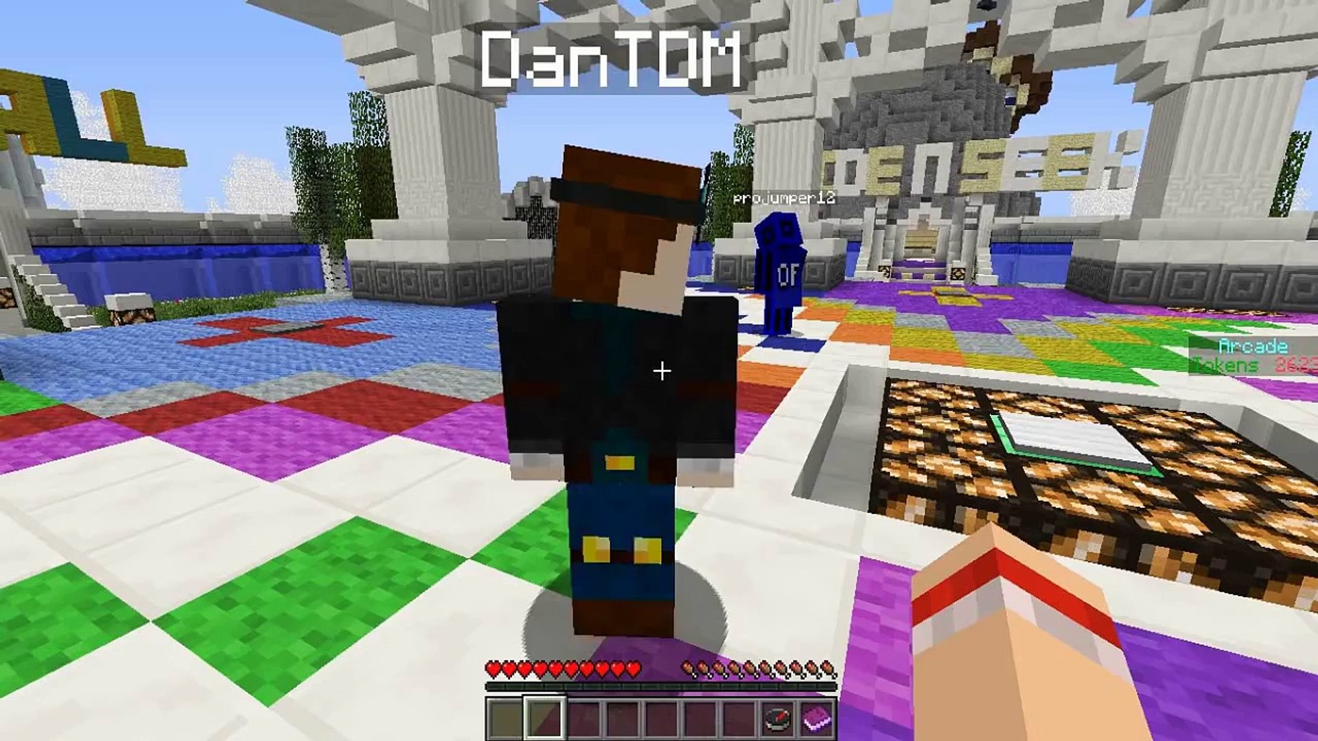 dantdm minecraft hide and seek