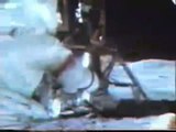 Moon Landing Hoax Apollo 17 : Objects Fall From The Fake Moon Bay Ceiling -Landing By The Astronauts