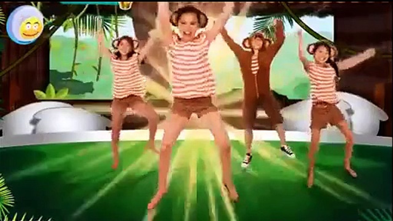 Just Dance Kids 2 - Five Little Monkeys - New Music Video for children
