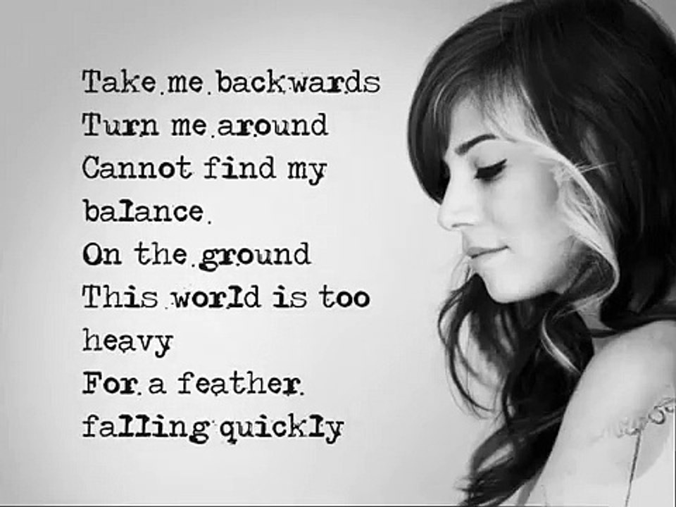 Christina Perri - Backwards (Lyrics)
